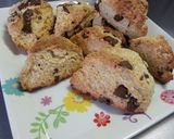 ＨＭで簡単チョコバナナスコーン♪作り方6写真