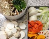 お家にある野菜で美味しいすいとん作り方1写真