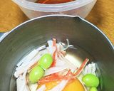 かに玉味のたまご焼き。朝ごはんや弁当に！作り方1写真