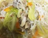 白滝野菜ラーメン作り方5写真
