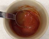 ケチャップでマルゲリータ風ソース作り方1写真