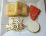 犬ごはん・油揚げの変わり焼き作り方1写真