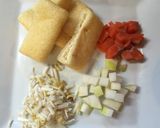 犬ごはん・油揚げの変わり焼き作り方3写真