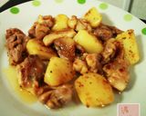 鶏じゃがと大蒜味噌バター作り方11写真