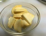 1歳のおやつ☆りんごとさつまいもの甘煮作り方1写真