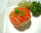 お刺身パックｄｅお手軽手毬寿司作り方10写真