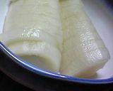 採りたて大根で♪パリッとｳﾏｲ焼酎漬け☆作り方4写真