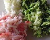 かにかまブロッコリー豆腐クリームコロッケ作り方1写真