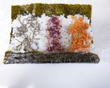 一度で、3色海苔巻き作り方3写真