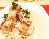 鶏とマッシュルームのフリカッセ作り方14写真