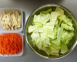 おいしい！簡単！キャベツの野菜炒め作り方1写真