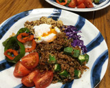 アレンジ自在◎納豆と挽肉の韓国風そぼろ作り方7写真
