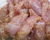 ＊鶏むね肉〓ごま油焼き＊作り方2写真