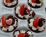 バレンタインに〜❣❣チョコバナナタルト♡作り方19写真