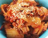 豚キムチ丼作り方4写真