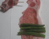 豚肉のいんげん巻きヨシダソース味作り方4写真