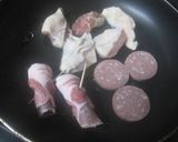 豚肉のいんげん巻きヨシダソース味作り方6写真