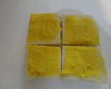 手づかみ離乳食・食パンで野菜ロールケーキ作り方1写真