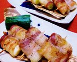 ねぎ巻き豚の串焼き作り方4写真