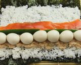 うずらとツナの巻き寿司【天狗缶詰】作り方5写真