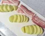 豚バラとｼﾞｬｶﾞｲﾓの揚げ物★作り方2写真