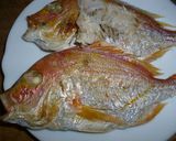 新年会の弁当の中の鯛で　鯛ごはん作り方4写真