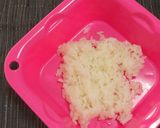 濃厚クリームチーズのおにぎり作り方1写真