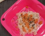 濃厚クリームチーズのおにぎり作り方2写真