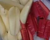 牛肉薄切り野菜巻き巻きロール◆作り方1写真