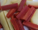 牛肉薄切り野菜巻き巻きロール◆作り方2写真