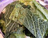 たっぷり蒸しキャベツ作り方1写真