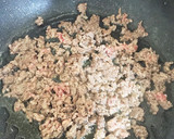 じゃがいもと挽肉と春雨カレー炒め作り方3写真