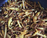 じゃがいもと挽肉と春雨カレー炒め作り方5写真
