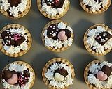 バレンタインに〜❣❣チョコバナナタルト♡作り方17写真