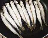 フライパンで焼くだけ☆ししゃも南蛮漬け作り方3写真