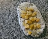 黒ゴマ生地で作るサツマイモパン作り方5写真