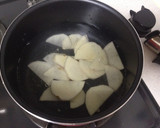 簡単★ジャガイモと長ネギの味噌汁作り方3写真