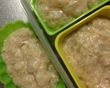鶏肉とお野菜の中期(7ヶ月)の離乳食♪作り方6写真
