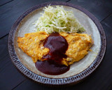 鶏ときのこの簡単オムレツ♪作り方6写真