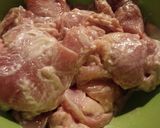 マヨでふんわり♪鶏胸の磯部ピカタ作り方1写真