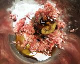 生姜ダブルで、にらとしいたけの餃子作り方2写真