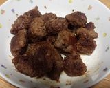 合いびき肉で作るミニコロステーキ作り方4写真