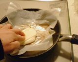 洗物いらず♪のもちピザ作り方1写真