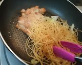 ローソンのグリルチキンで和風パスタ作り方5写真