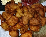 昨夜の唐揚げリメイク！簡単唐揚げ丼♪作り方5写真