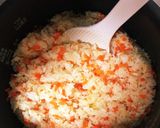 ふんわり甘〜い☆にんじんバターライス作り方5写真