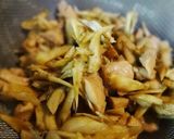 新牛蒡と鶏肉の炊き込みご飯作り方9写真