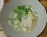 【簡単・おいしい！】七草の餅入り雑炊作り方4写真