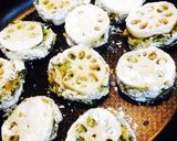 材料3つ!餃子の余りでレンコン挟み焼き作り方4写真