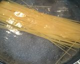 シチューリメイク*カルボナーラ風パスタ作り方3写真